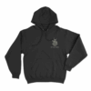 Of The Trees Moon And Flower Unisex Hoodie Black